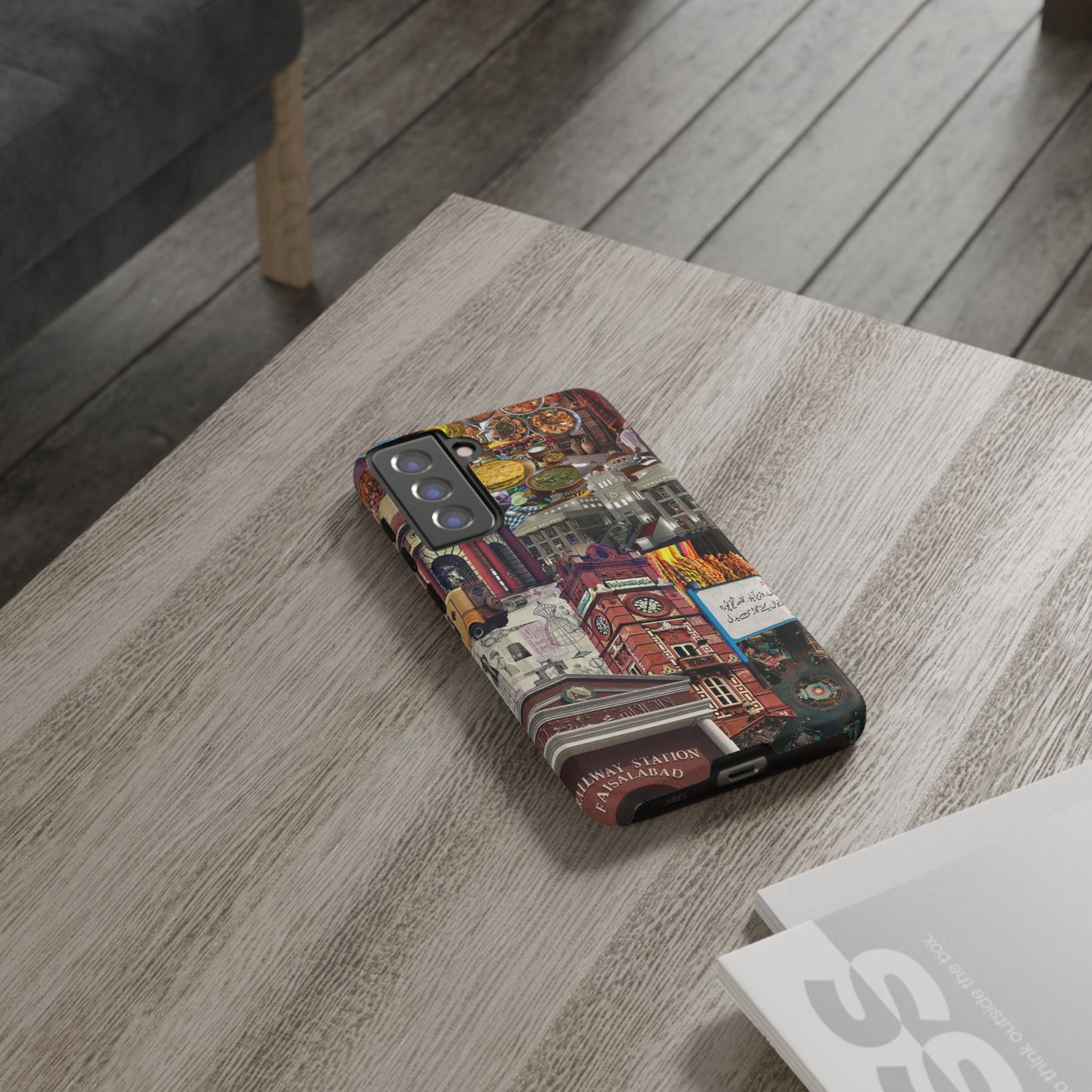 Postcard from Faisalabad – The Textile Heartbeat Phone Case