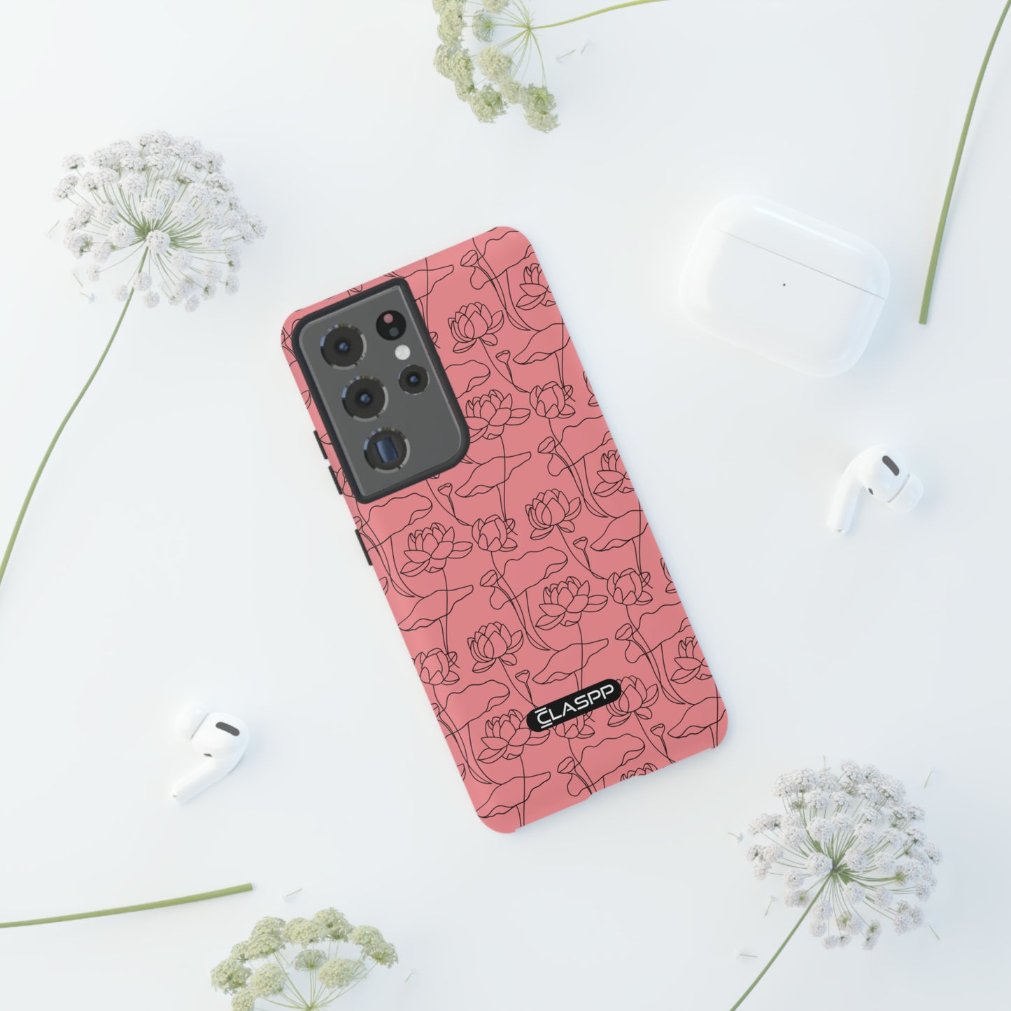 Persian Pink Rose | Hardshell Dual Layer Phone Case