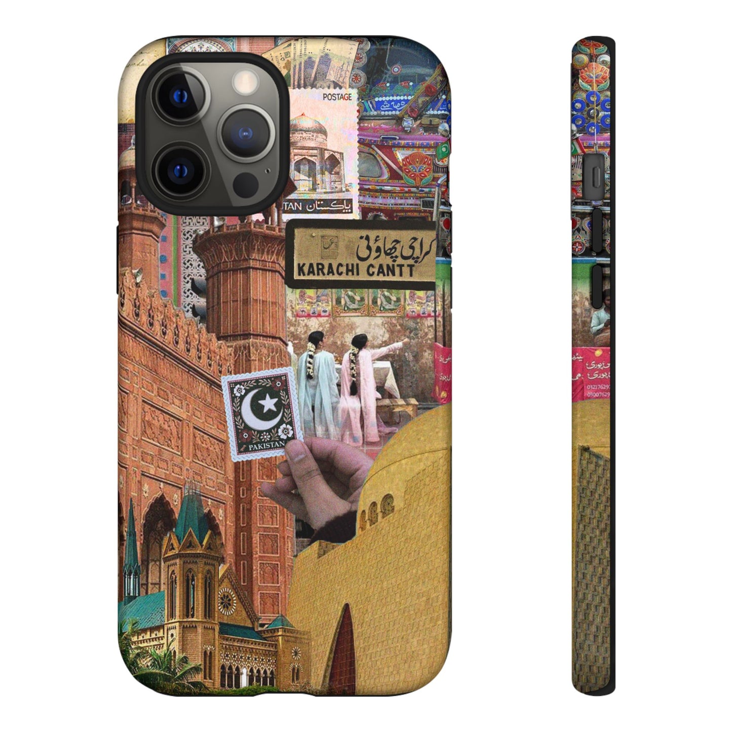 Postcard from Karachi – The City of Lights Phone Case