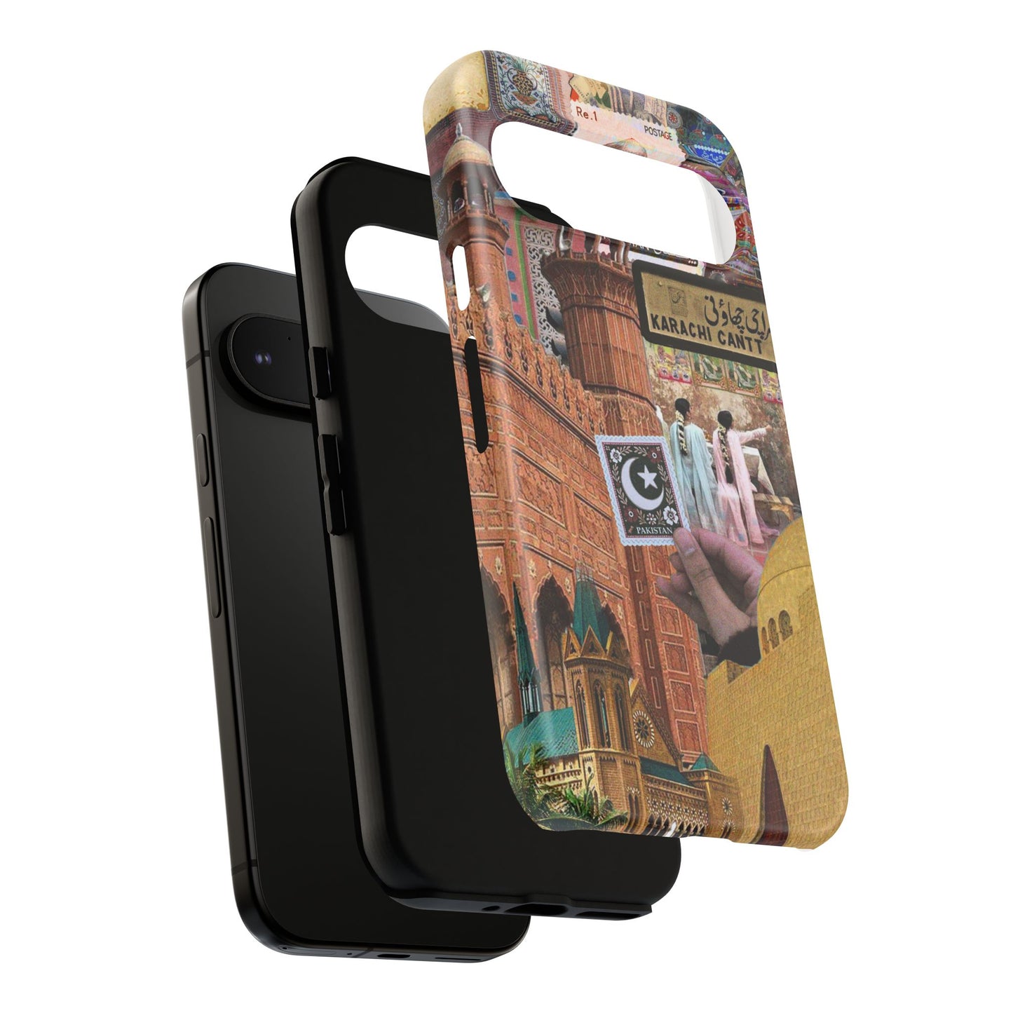 Postcard from Karachi – The City of Lights Phone Case