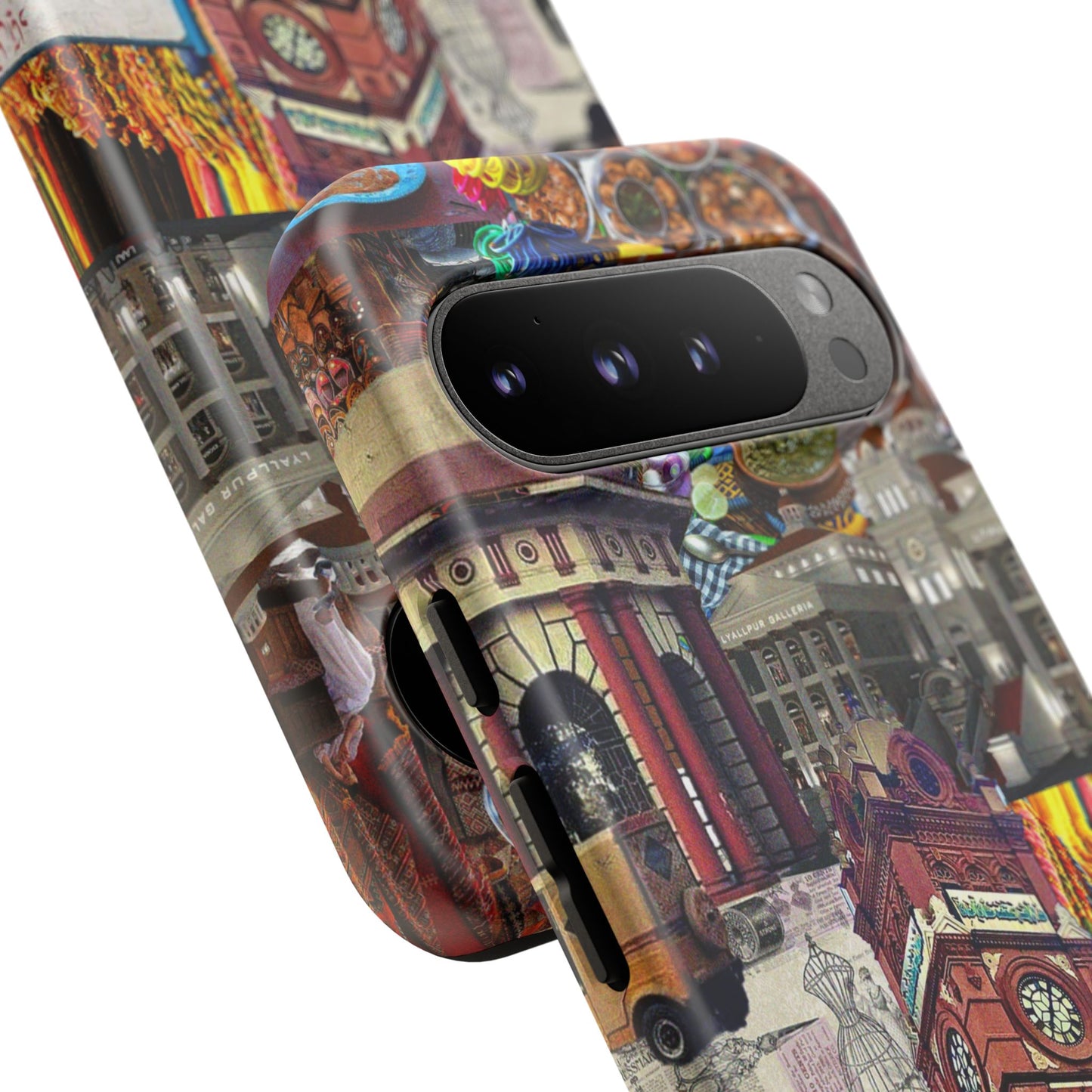 Postcard from Faisalabad – The Textile Heartbeat Phone Case