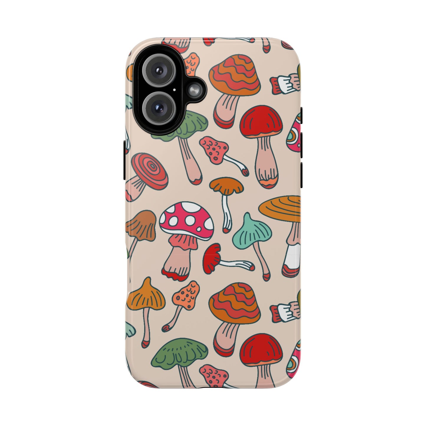 Phone Case - Wild Mushroom Design, Tough Cases for Extra Protection