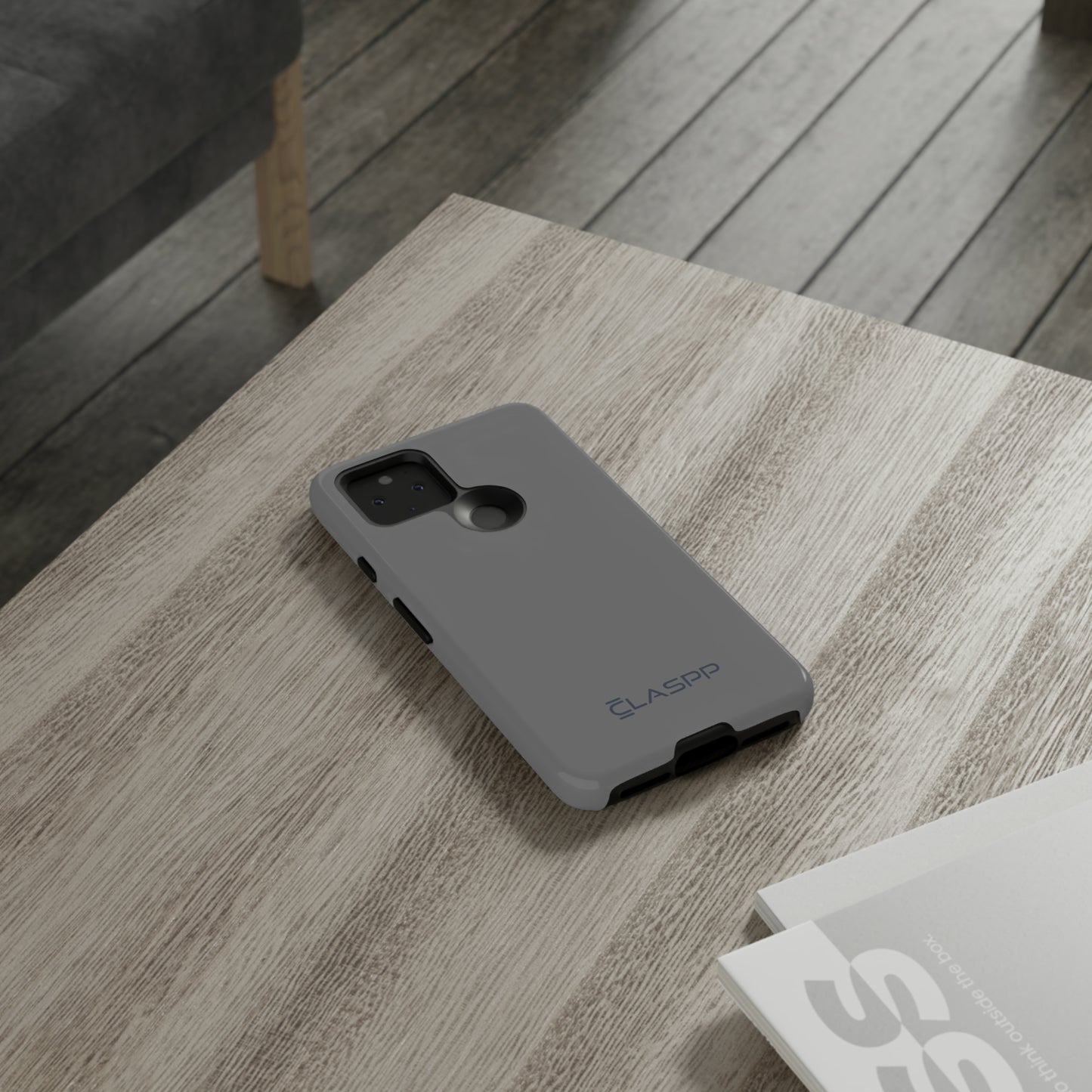Ashy Gray | Hardshell Dual Layer Phone Case