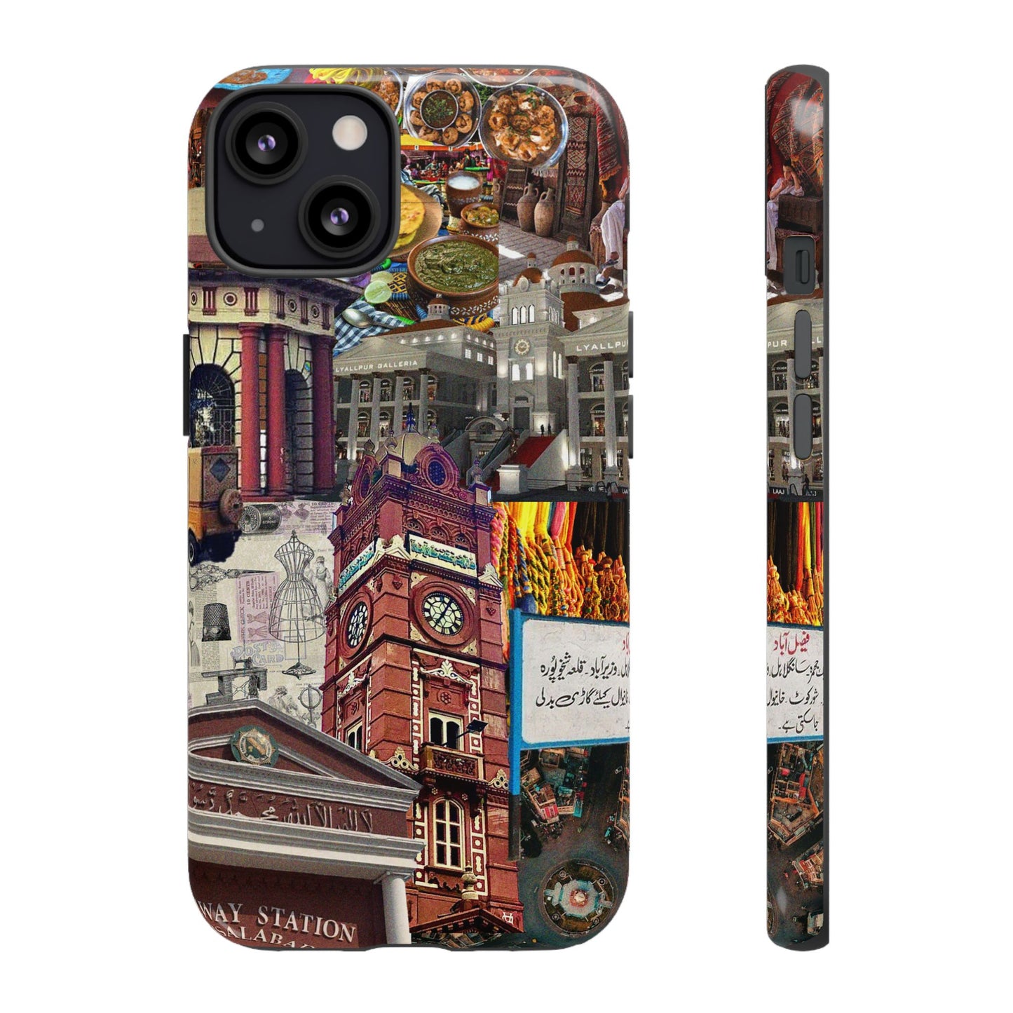 Postcard from Faisalabad – The Textile Heartbeat Phone Case