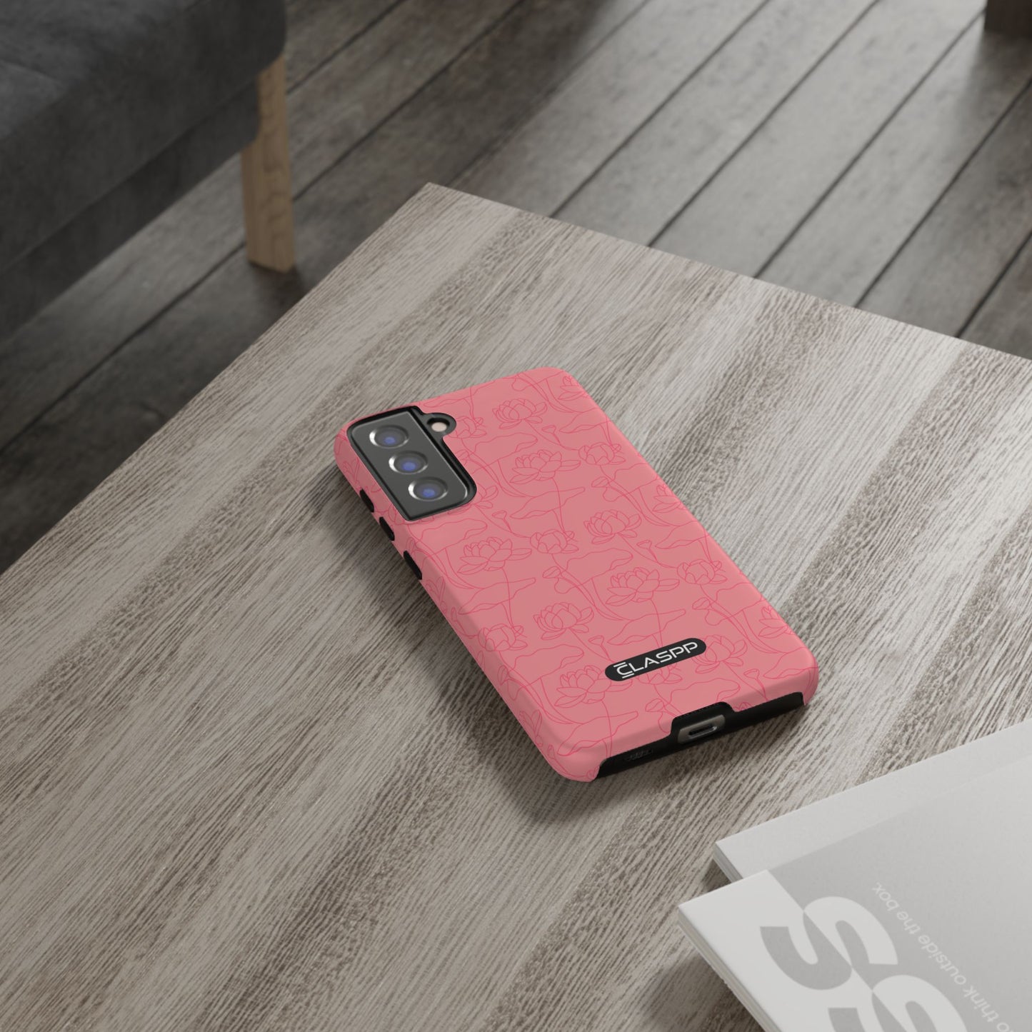 Festive Pink | Christmas | Hardshell Dual Layer Phone Case