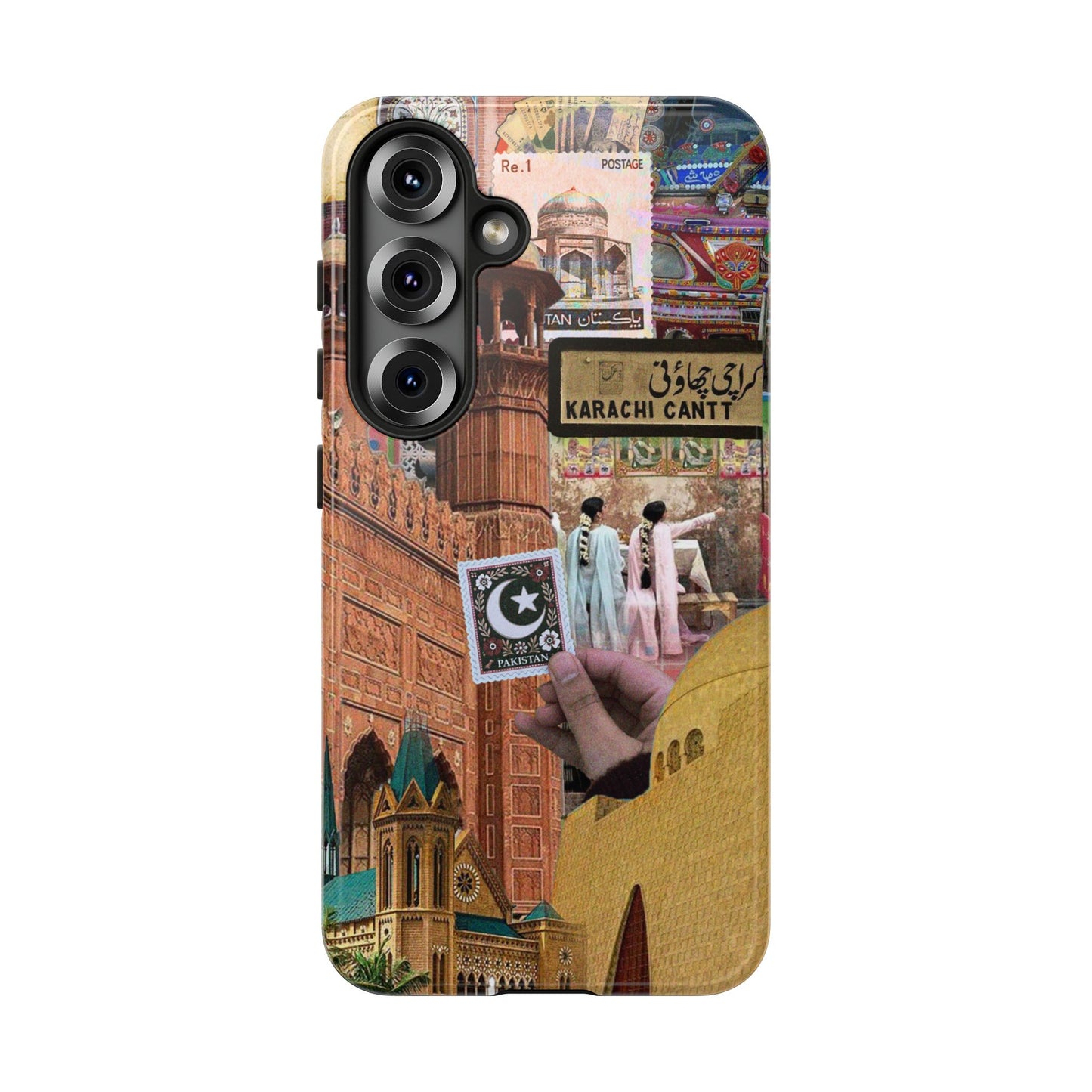 Postcard from Karachi – The City of Lights Phone Case