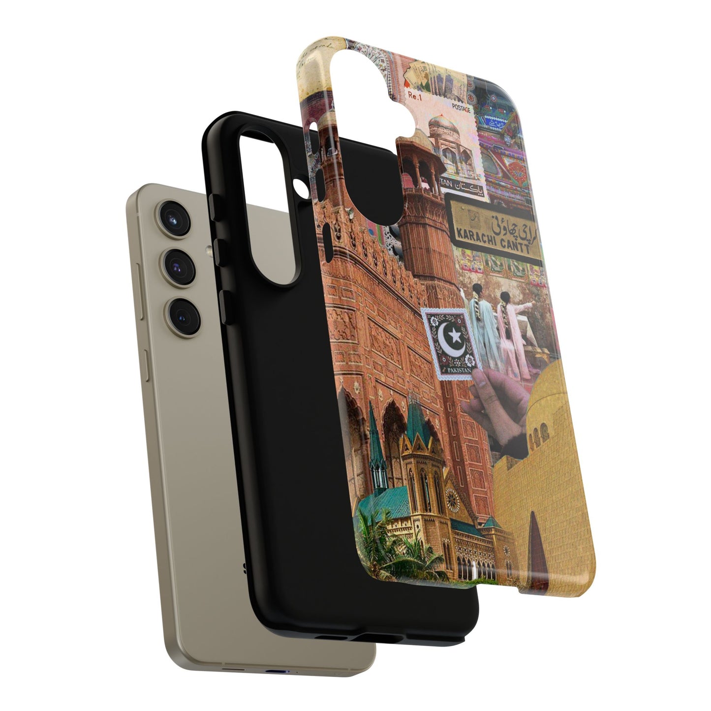 Postcard from Karachi – The City of Lights Phone Case