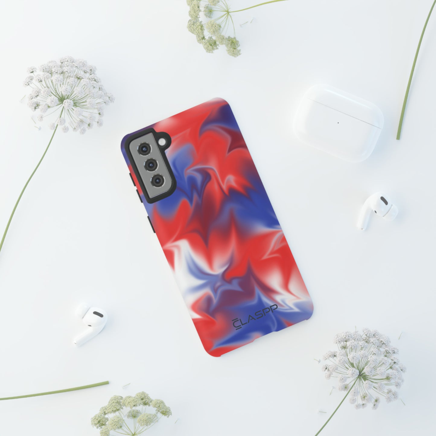 New Red White & Blue | Hardshell Dual Layer Phone Case