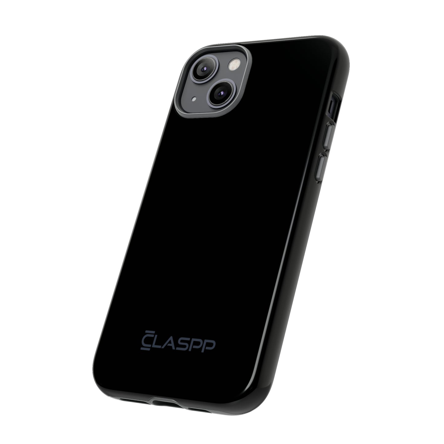 Solid Black | Hardshell Dual Layer Phone Case