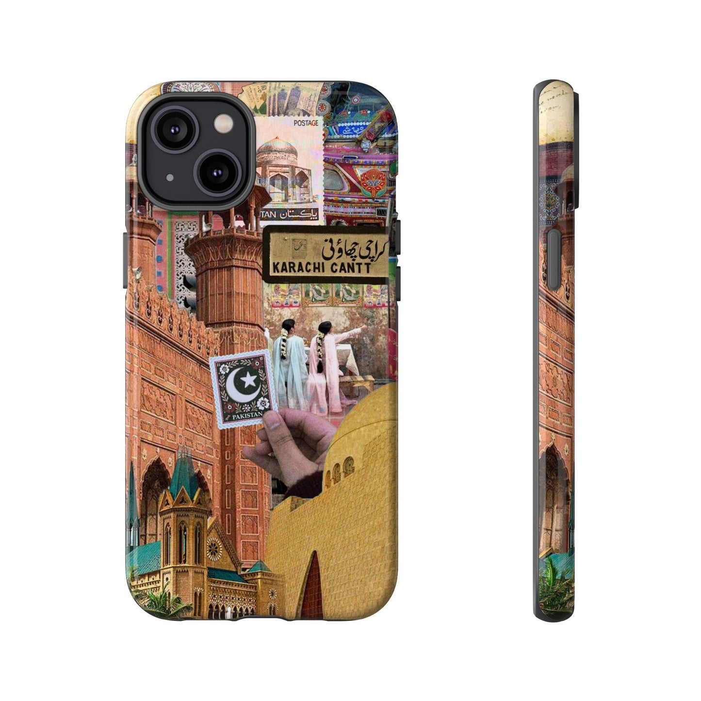 Postcard from Karachi – The City of Lights Phone Case