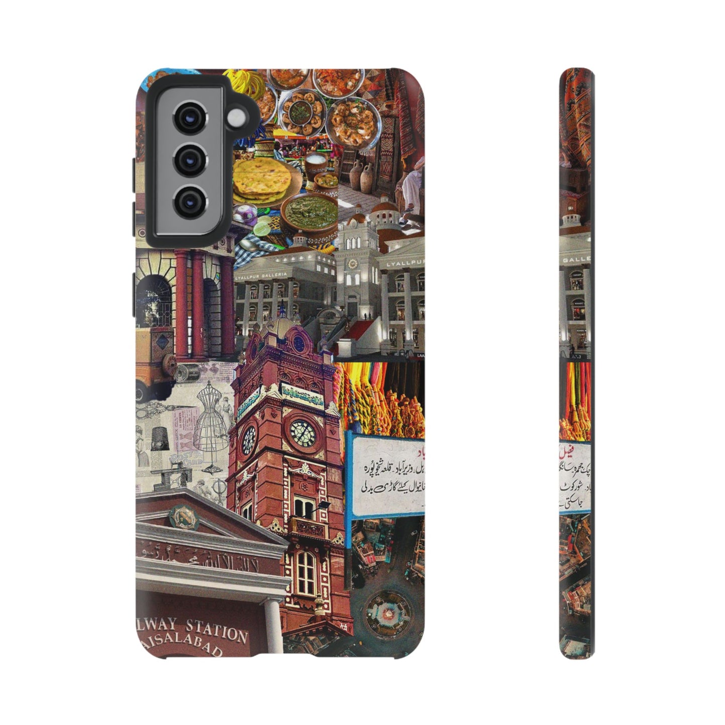 Postcard from Faisalabad – The Textile Heartbeat Phone Case