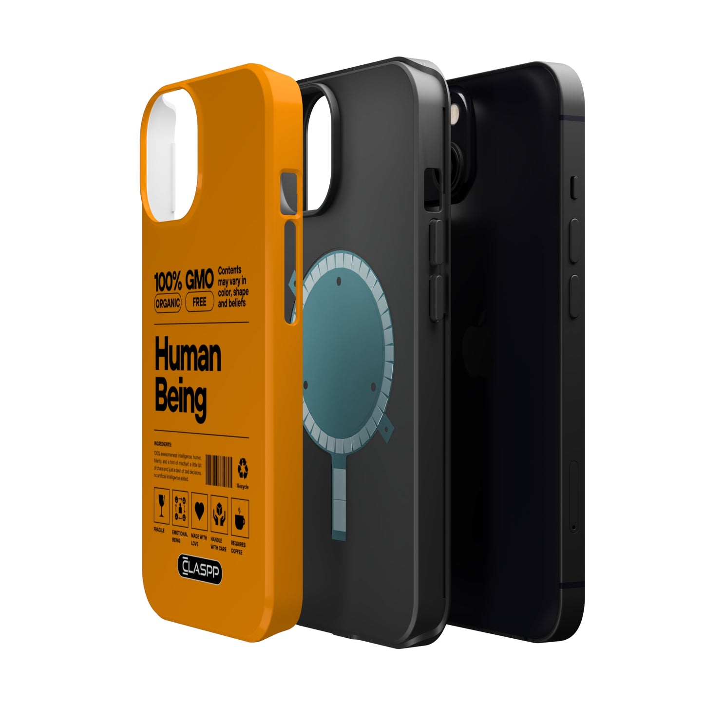 Human Being | Peach | MagSafe Dual Layer Phone Case
