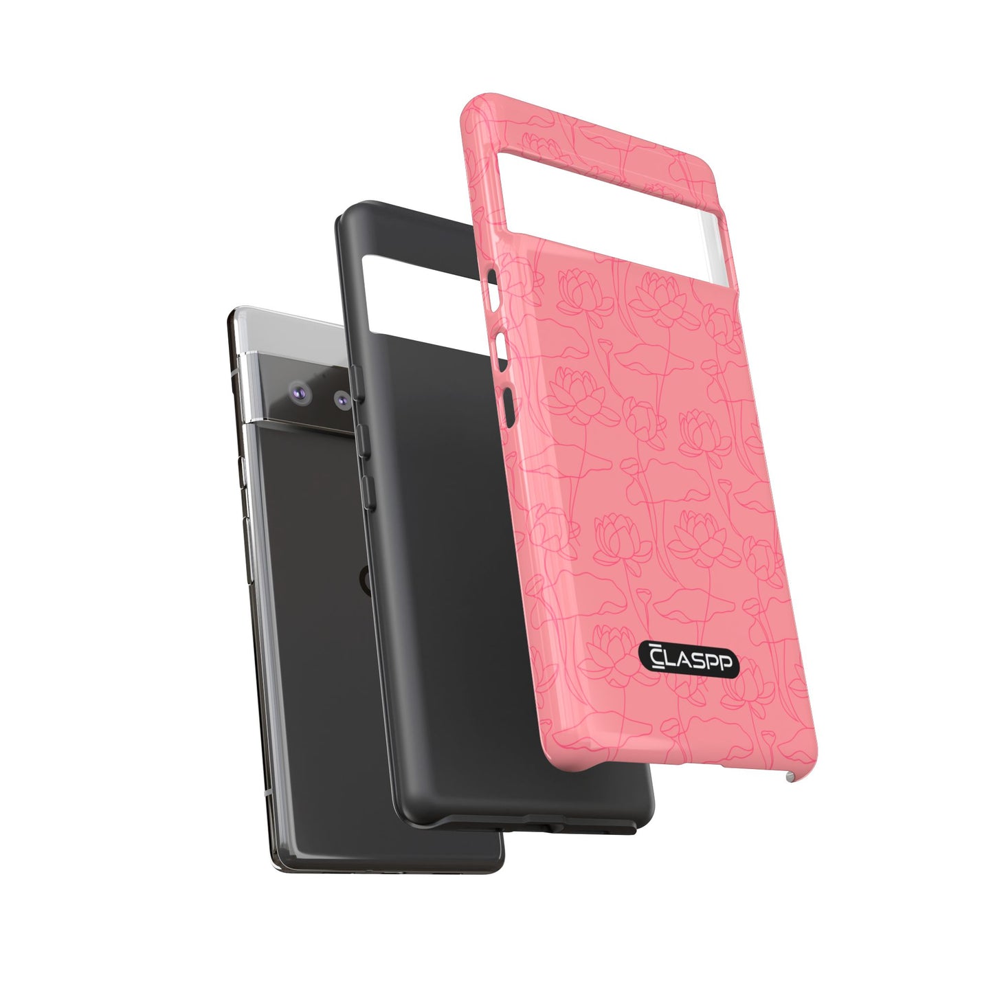 Festive Pink | Christmas | Hardshell Dual Layer Phone Case