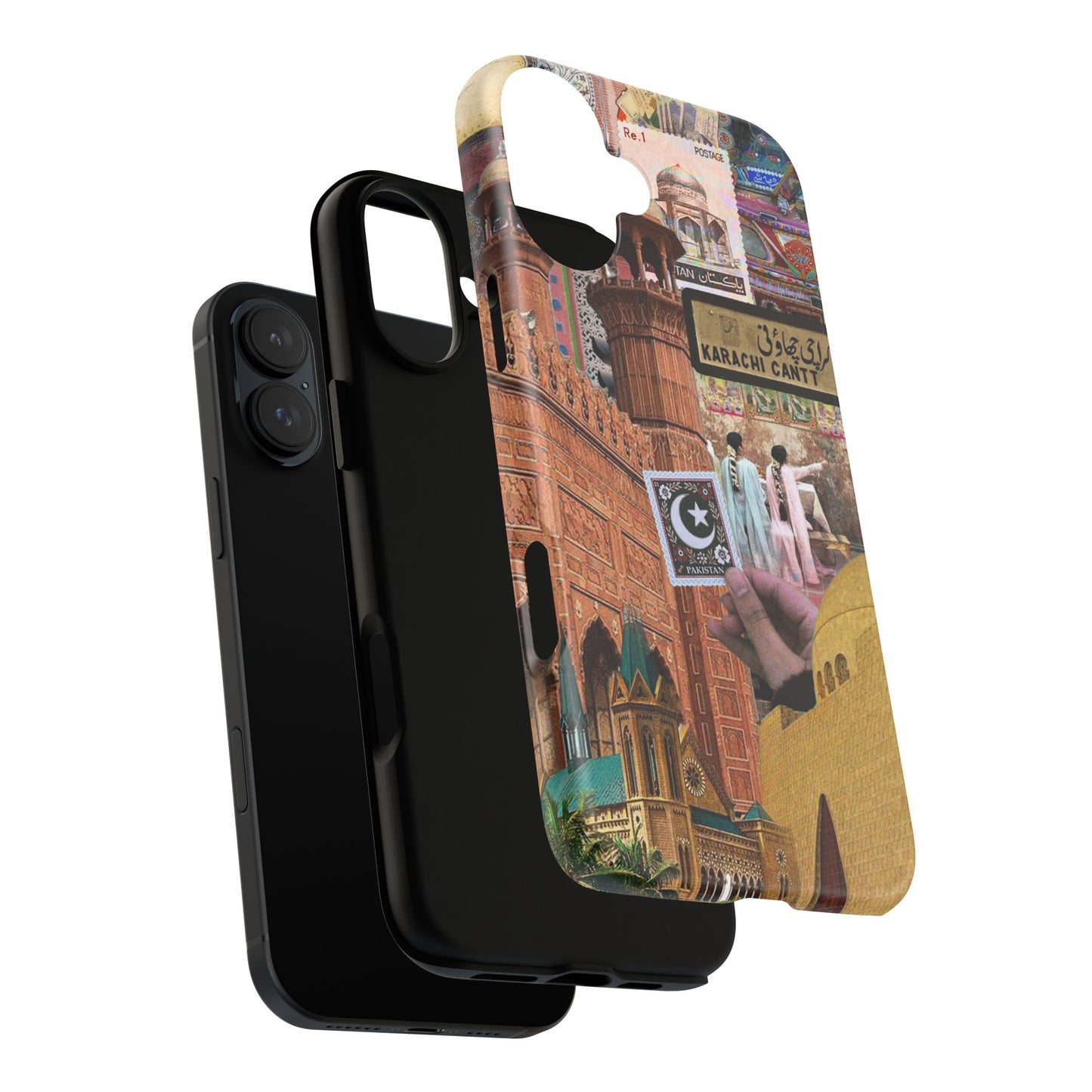 Postcard from Karachi – The City of Lights Phone Case