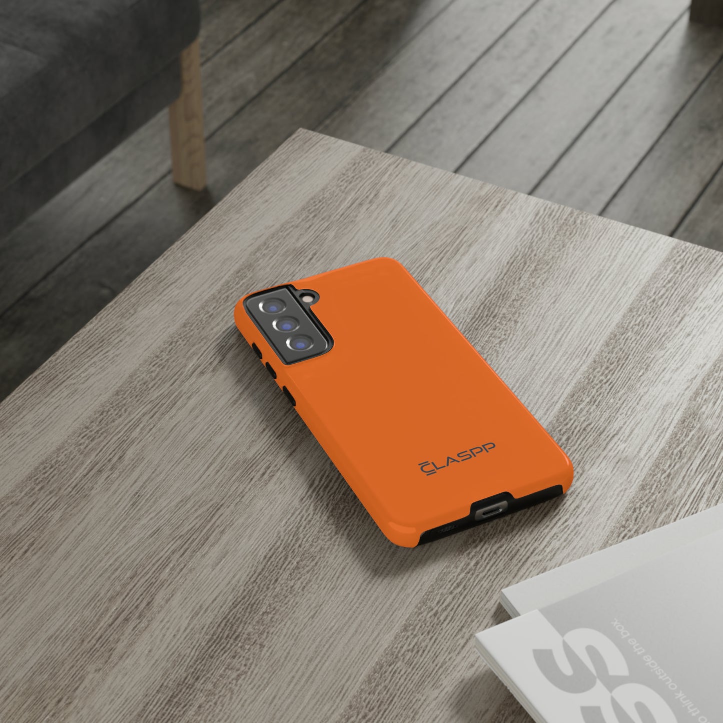 Tangerine Orange | Hardshell Dual Layer Phone Case