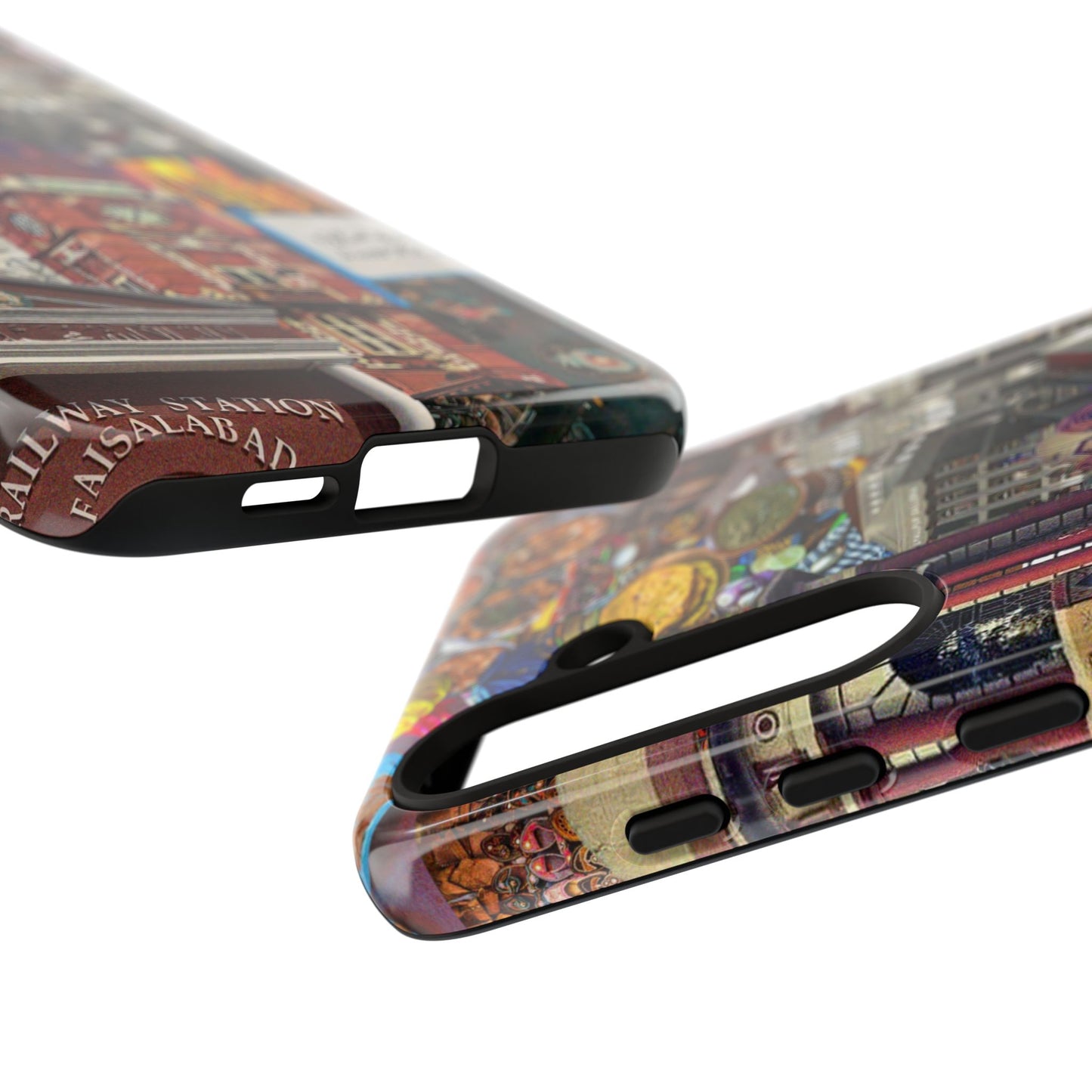 Postcard from Faisalabad – The Textile Heartbeat Phone Case