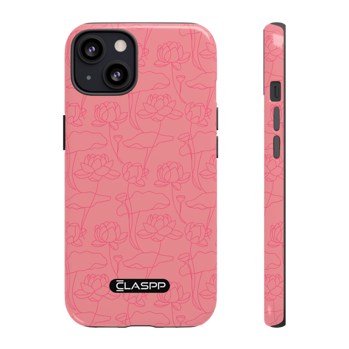 Festive Pink | Christmas | Hardshell Dual Layer Phone Case