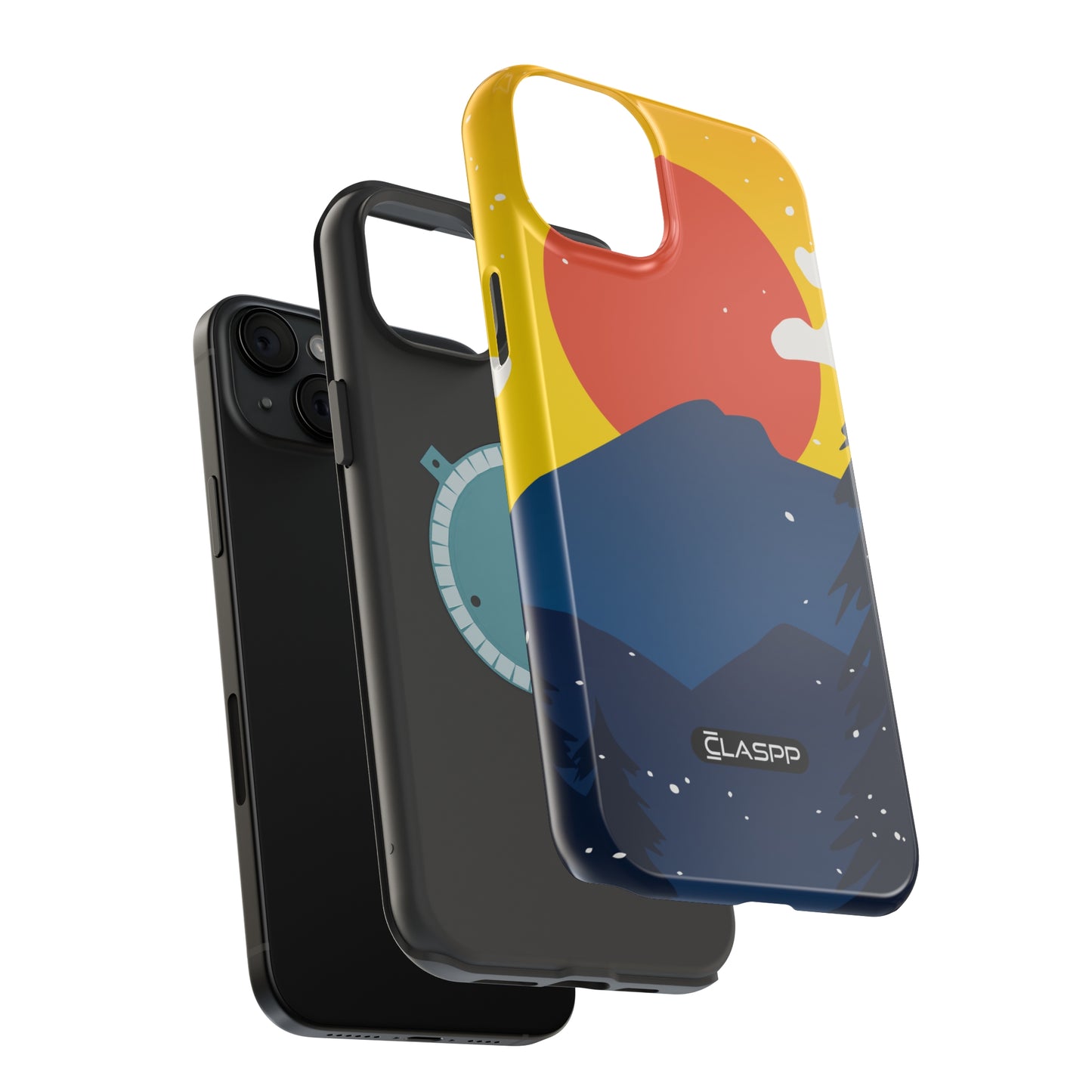 Wonderland Peak | Monta Vista | MagSafe Hardshell Dual Layer Phone Case