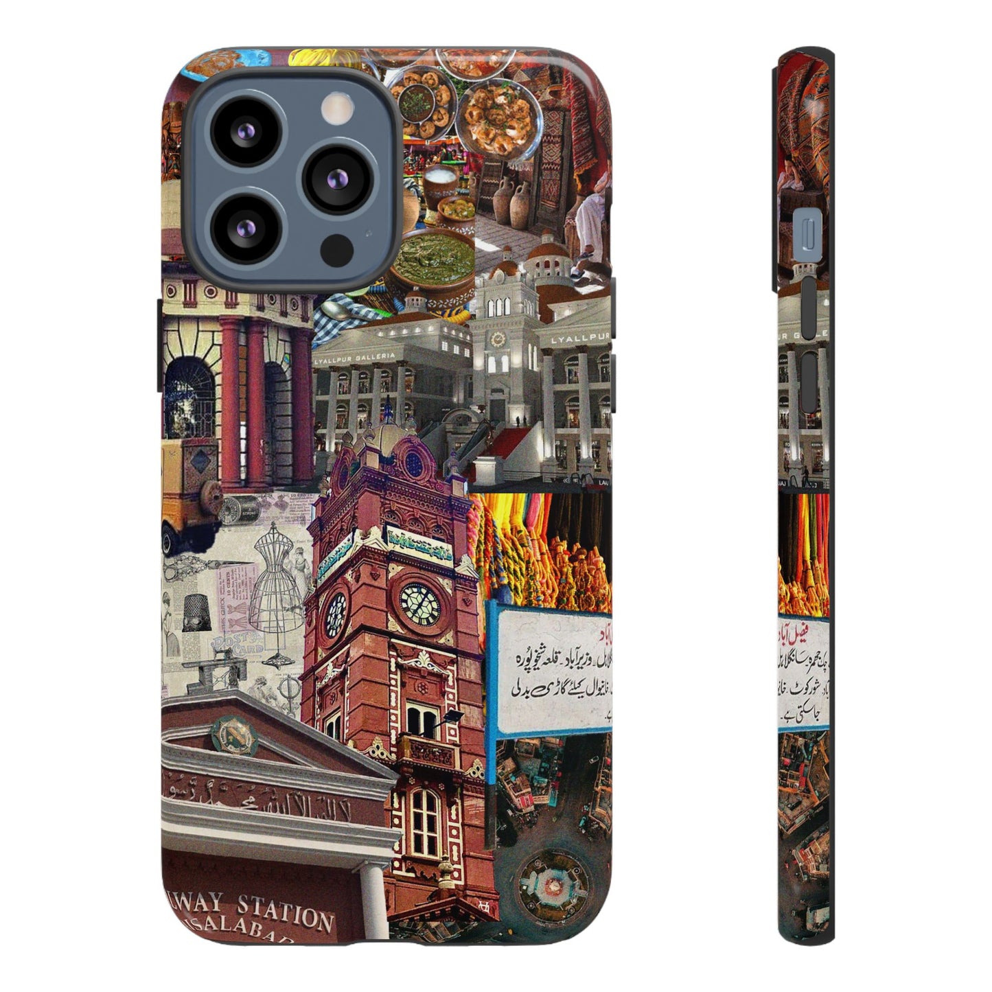 Postcard from Faisalabad – The Textile Heartbeat Phone Case
