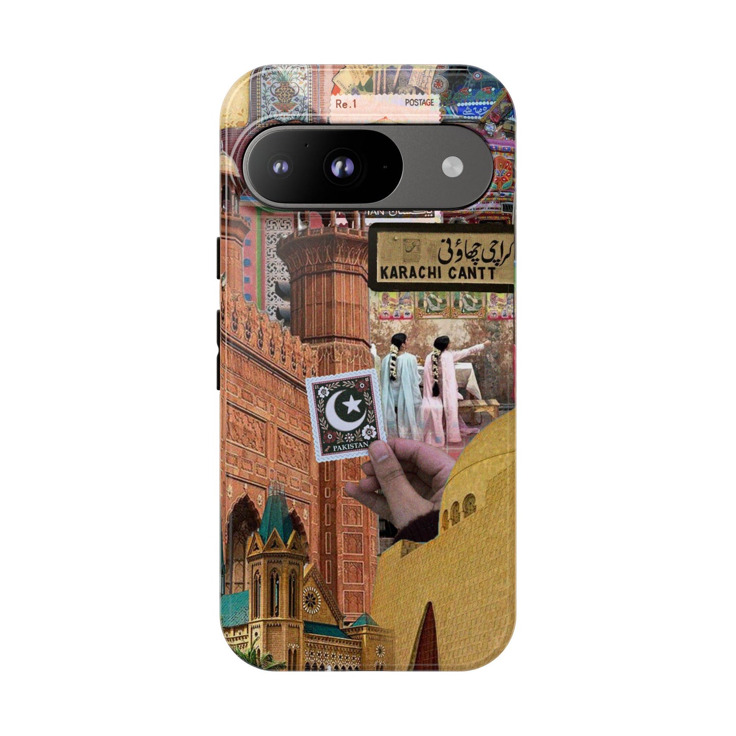 Postcard from Karachi – The City of Lights Phone Case