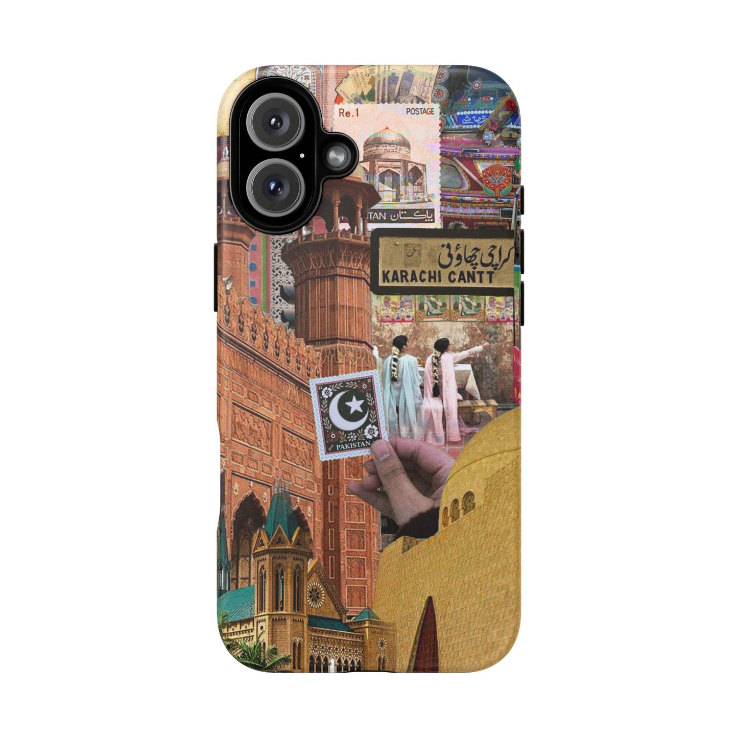 Postcard from Karachi – The City of Lights Phone Case