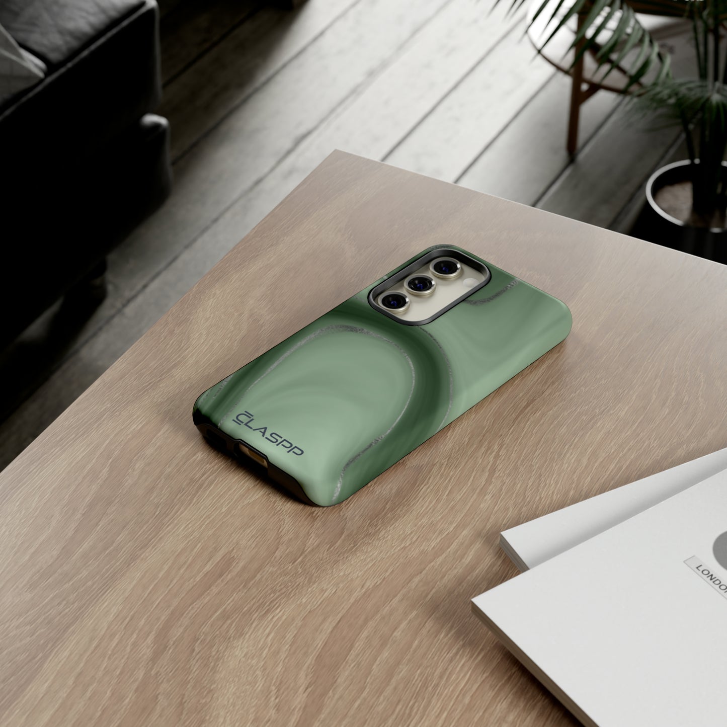 Emerald Elegance | Hardshell Dual Layer Phone Case