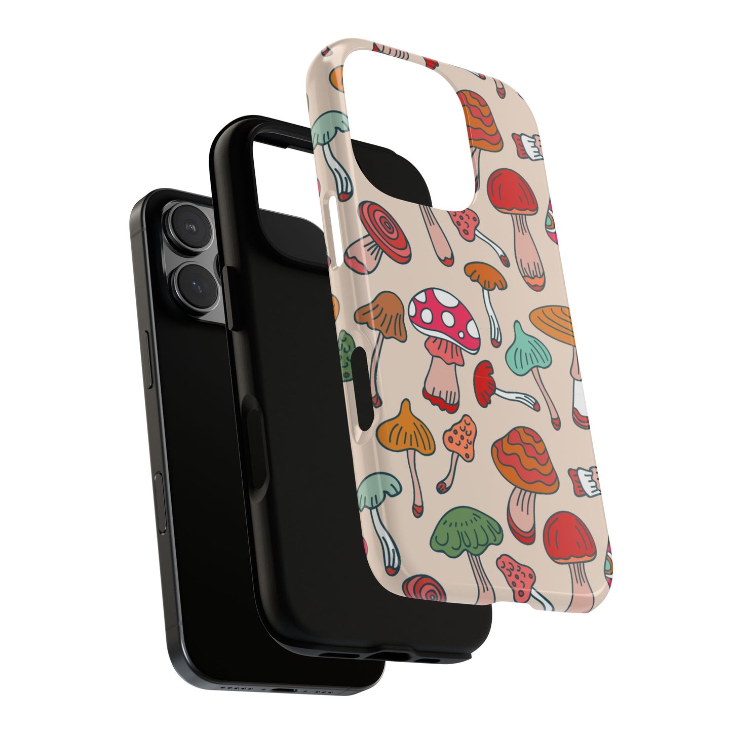 Phone Case - Wild Mushroom Design, Tough Cases for Extra Protection
