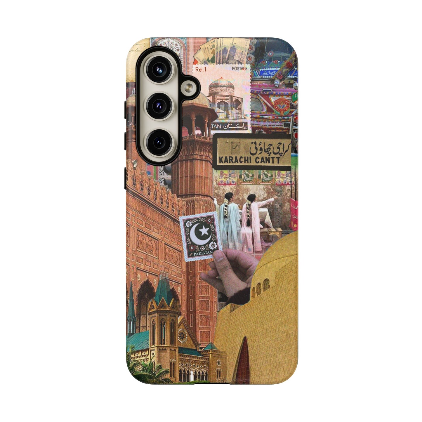 Postcard from Karachi – The City of Lights Phone Case