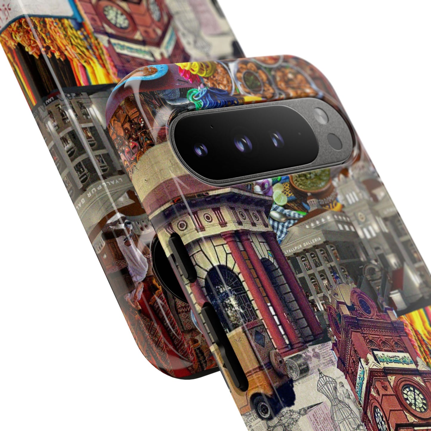 Postcard from Faisalabad – The Textile Heartbeat Phone Case