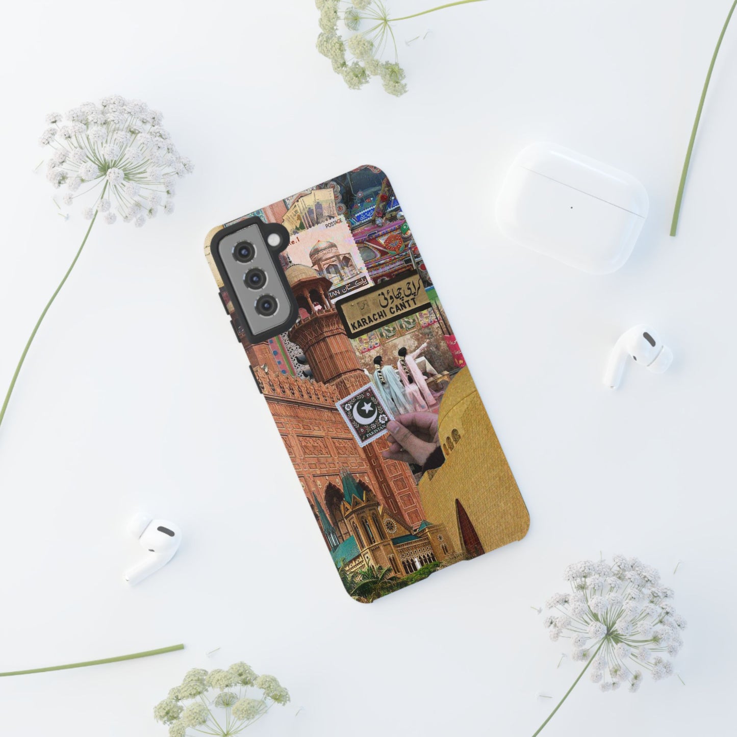 Postcard from Karachi – The City of Lights Phone Case