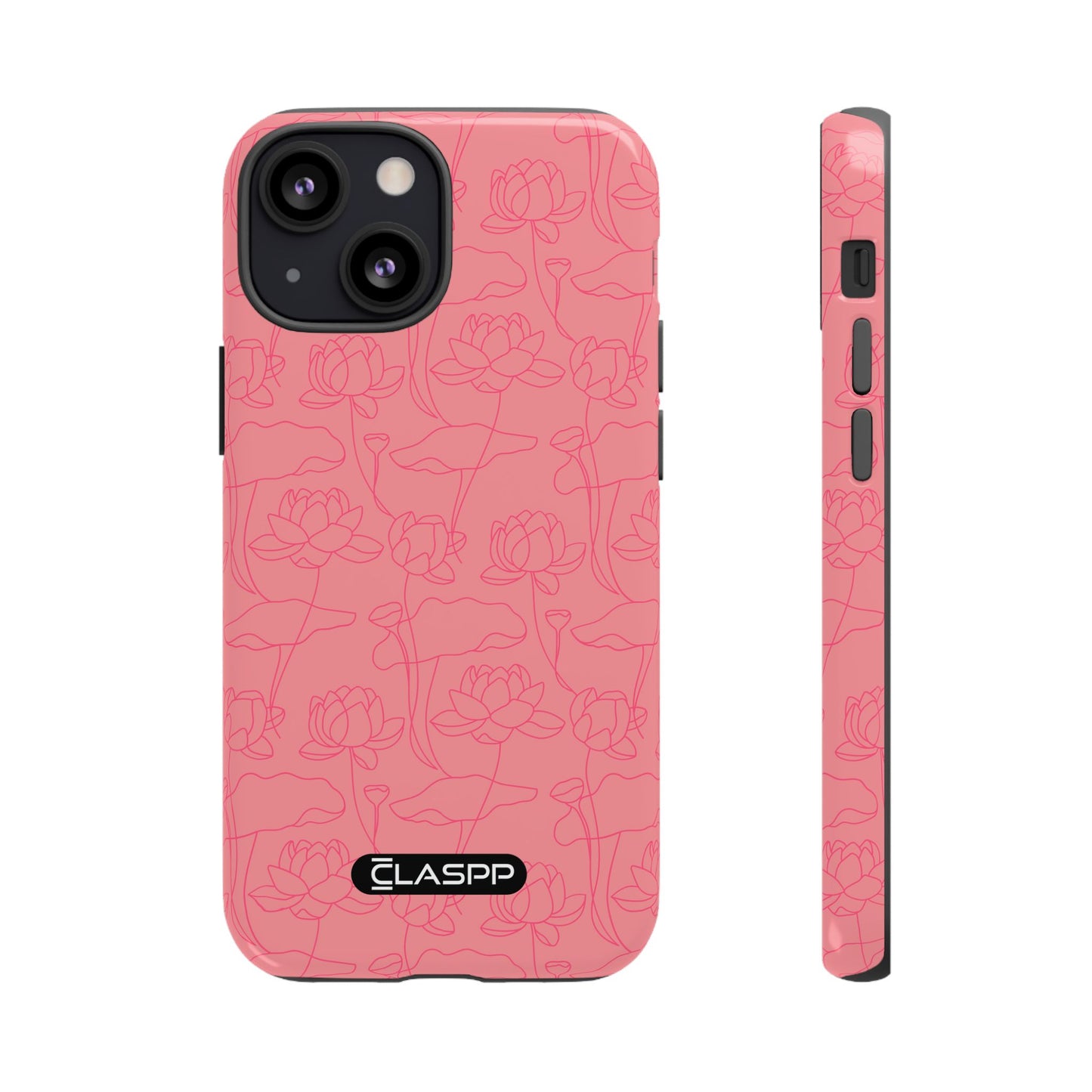 Festive Pink | Christmas | Hardshell Dual Layer Phone Case