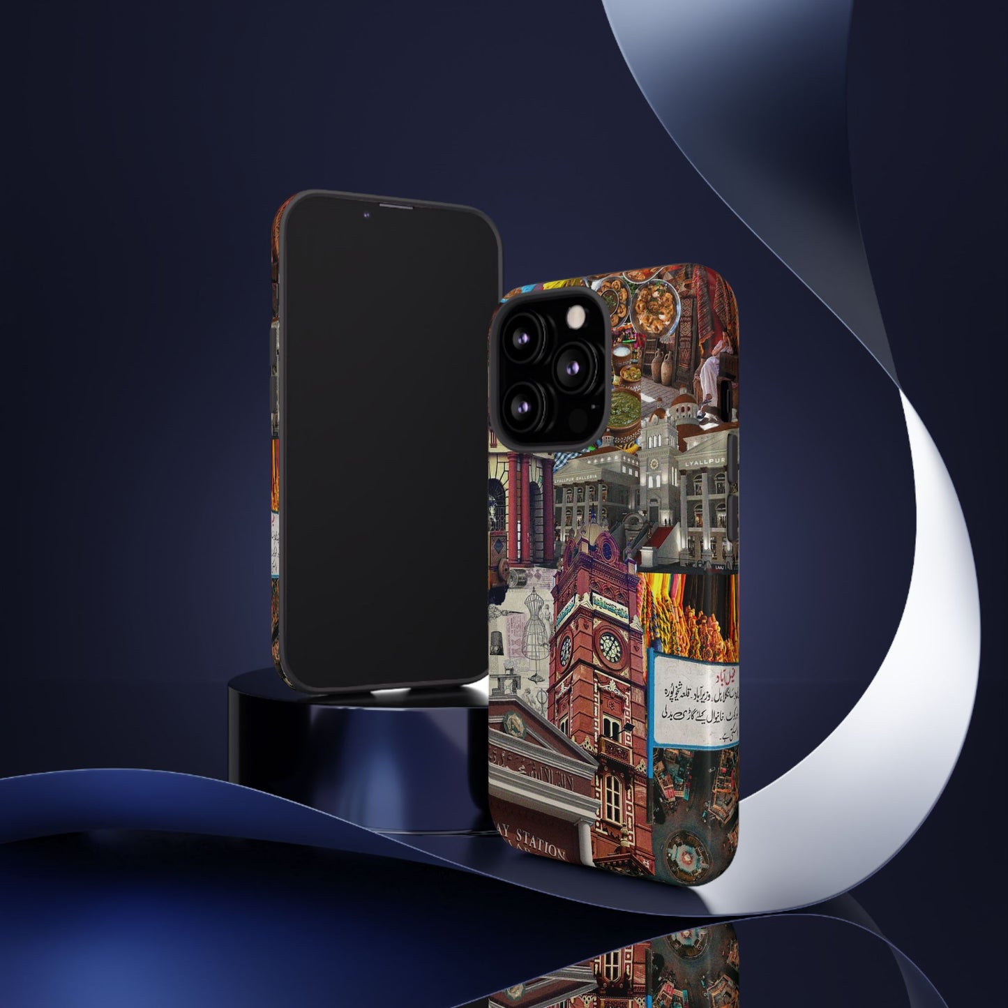 Postcard from Faisalabad – The Textile Heartbeat Phone Case