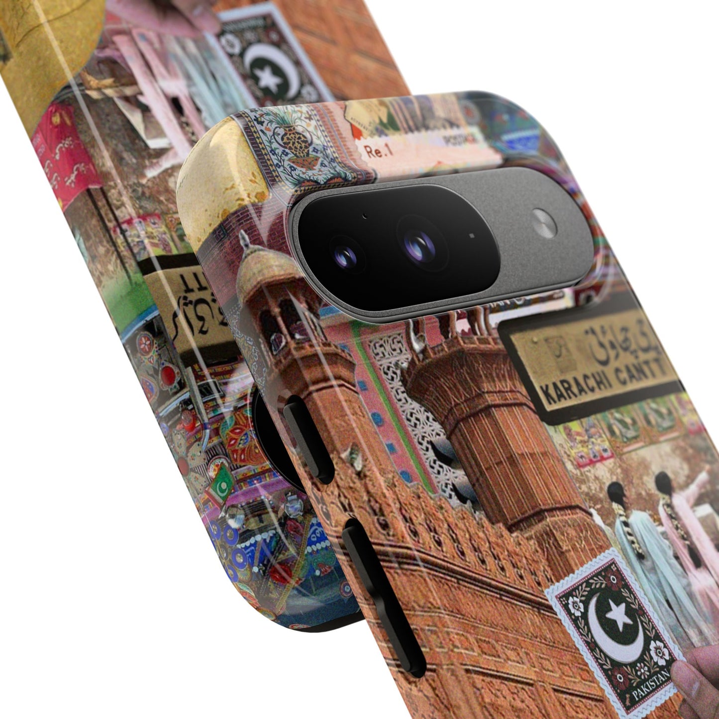 Postcard from Karachi – The City of Lights Phone Case