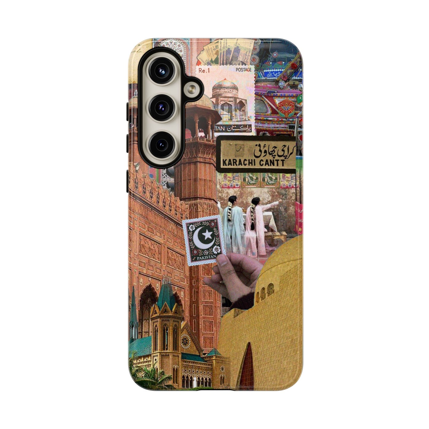 Postcard from Karachi – The City of Lights Phone Case