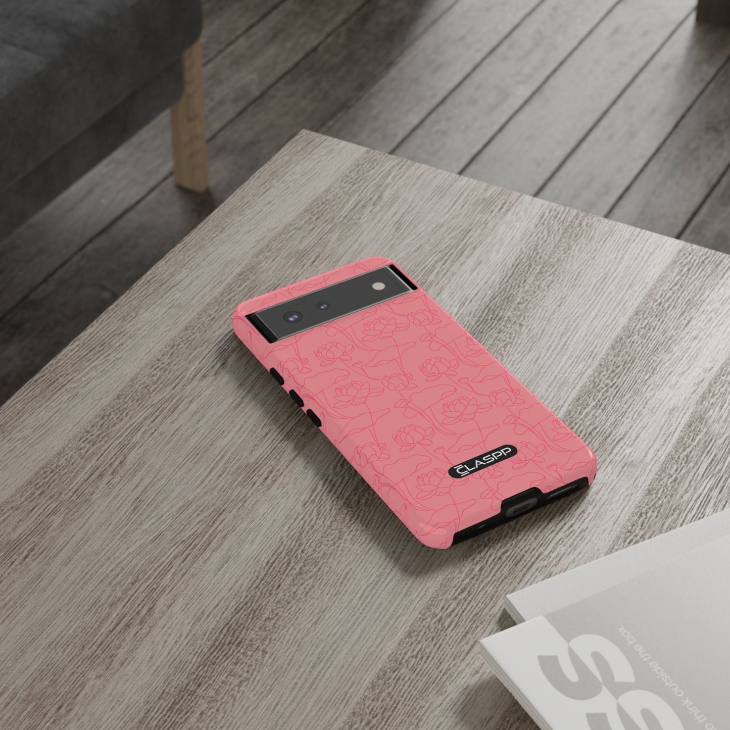 Festive Pink | Christmas | Hardshell Dual Layer Phone Case