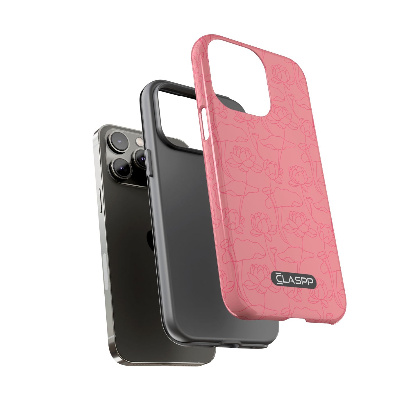 Festive Pink | Christmas | Hardshell Dual Layer Phone Case