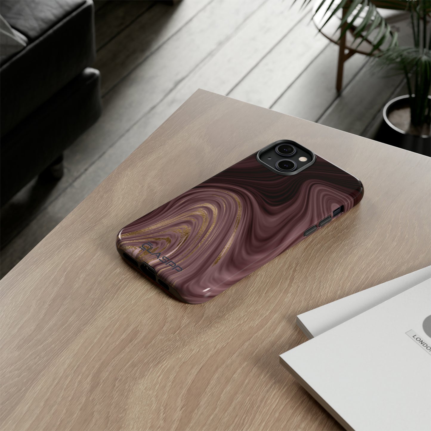 Cedar Swirl | Hardshell Dual Layer Phone Case