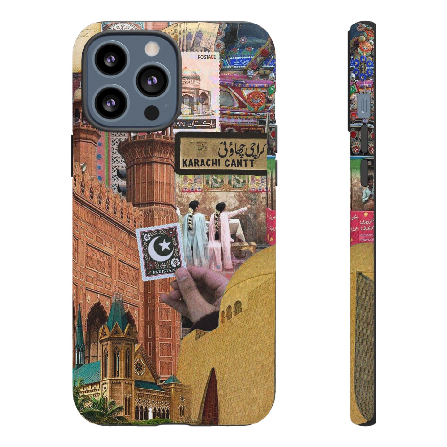 Postcard from Karachi – The City of Lights Phone Case