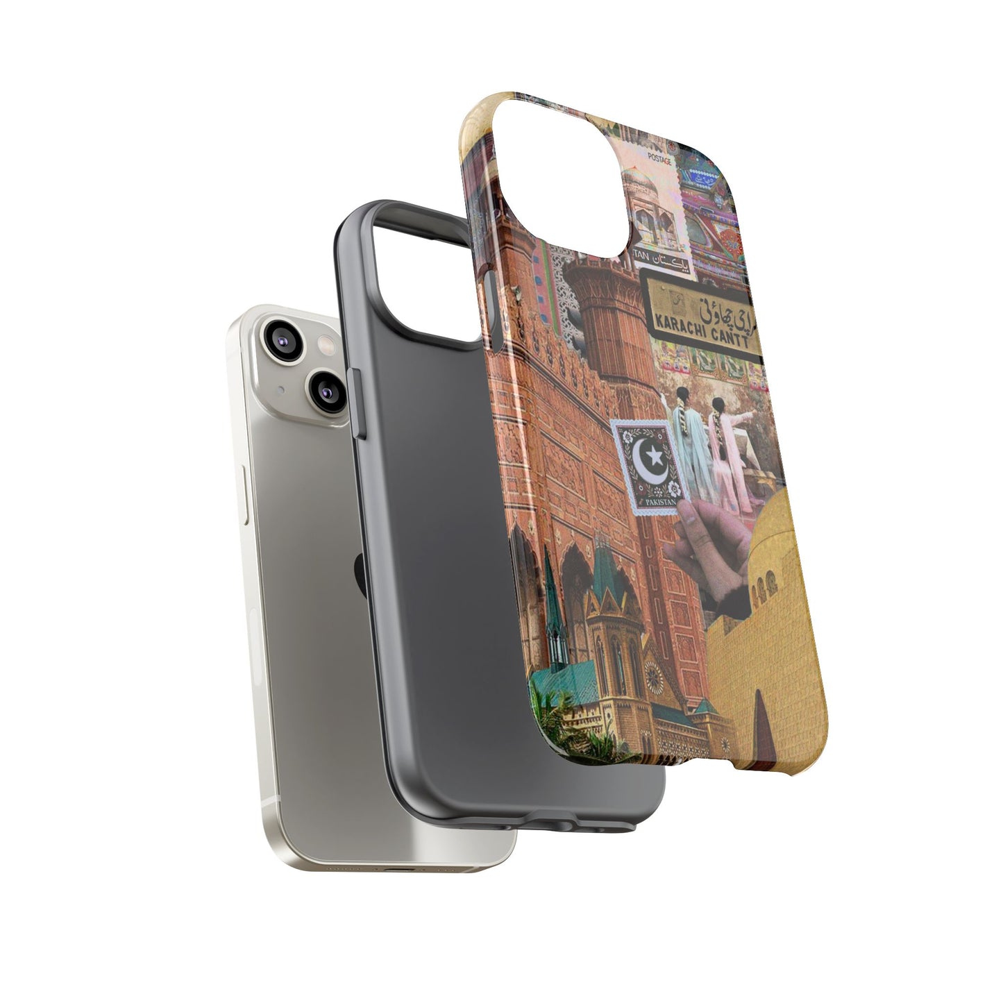 Postcard from Karachi – The City of Lights Phone Case