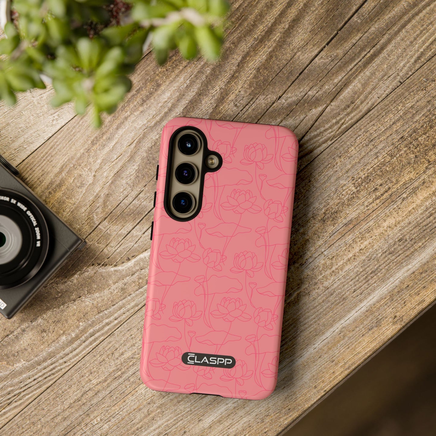 Festive Pink | Christmas | Hardshell Dual Layer Phone Case