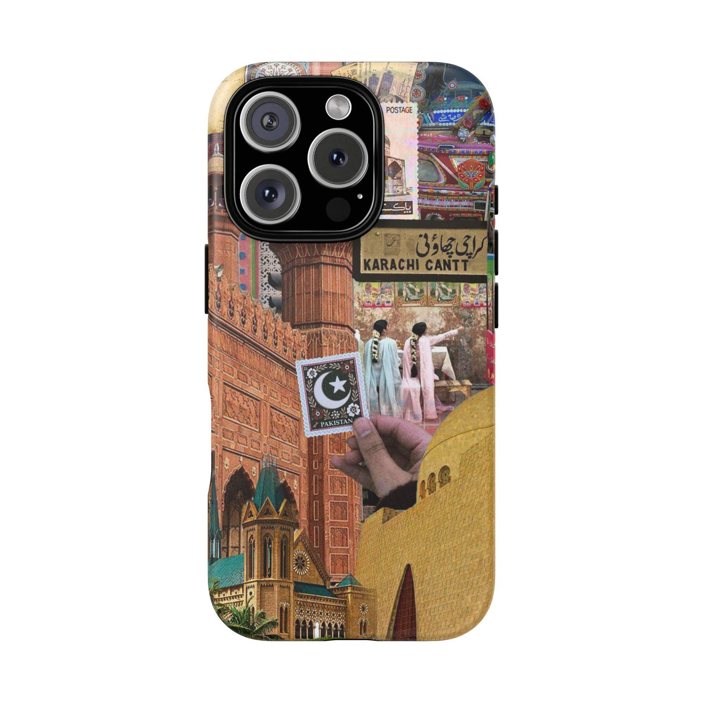 Postcard from Karachi – The City of Lights Phone Case