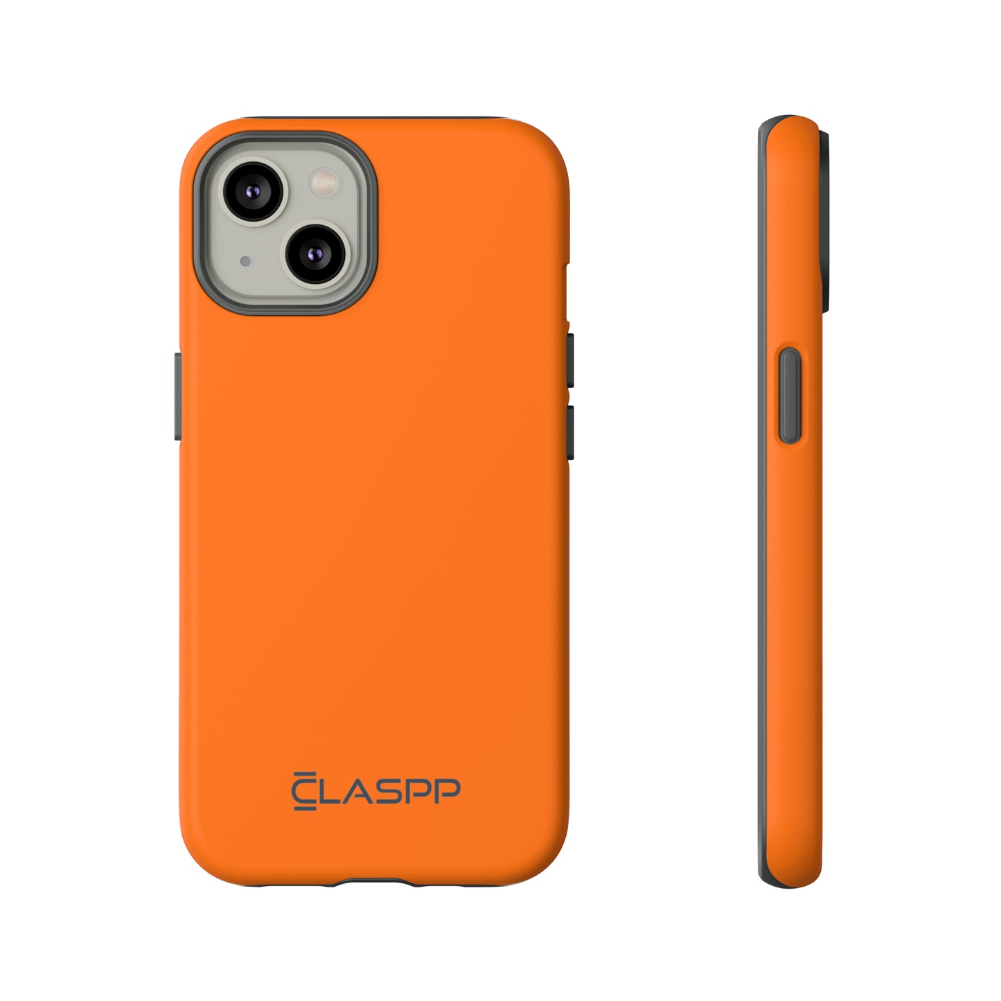 Tangerine Orange | Hardshell Dual Layer Phone Case