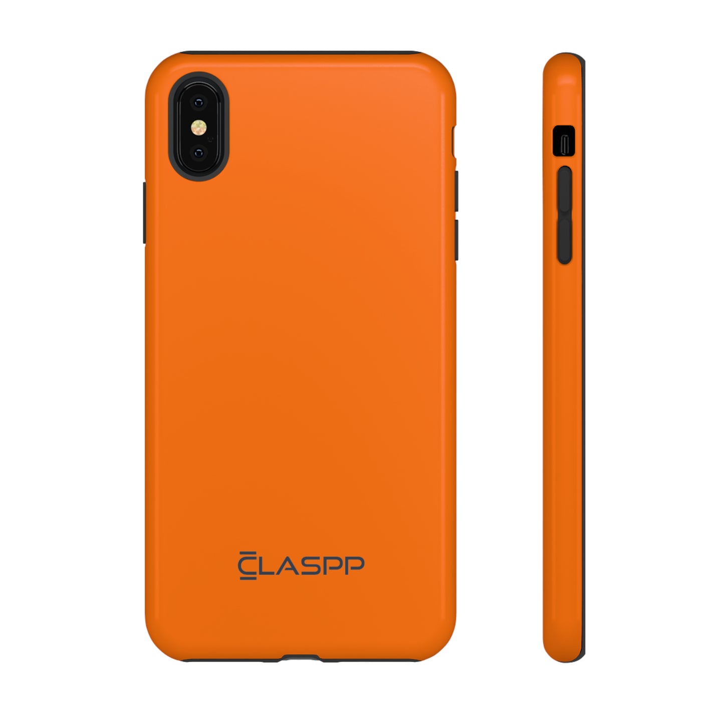 Tangerine Orange | Hardshell Dual Layer Phone Case