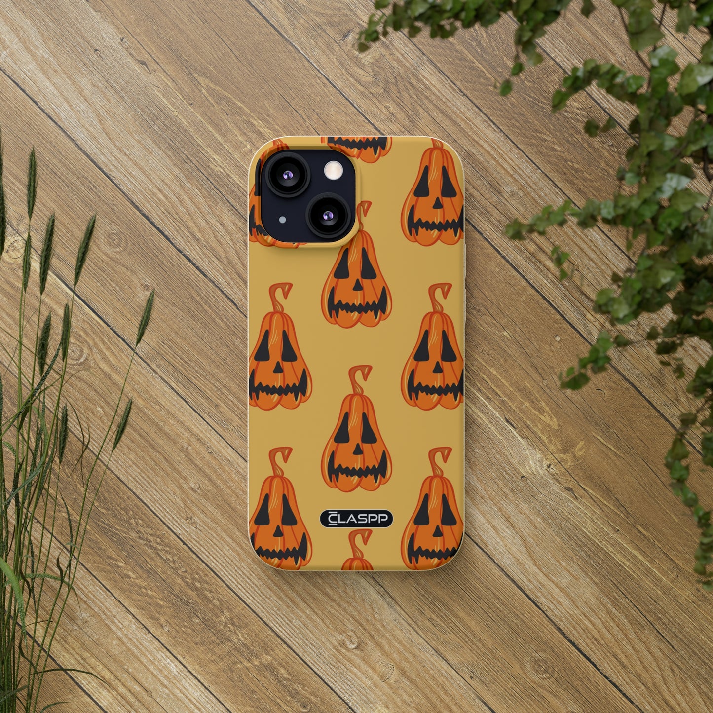 Ghoulish Gourds | Plant-Based Biodegradable Phone Case
