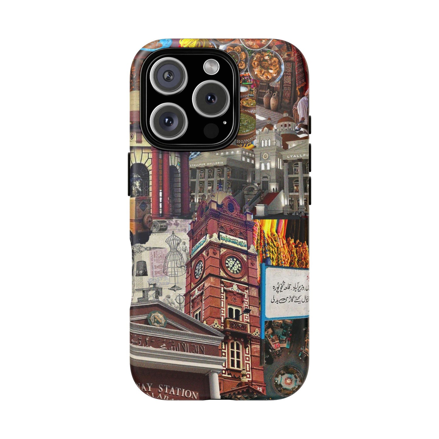 Postcard from Faisalabad – The Textile Heartbeat Phone Case