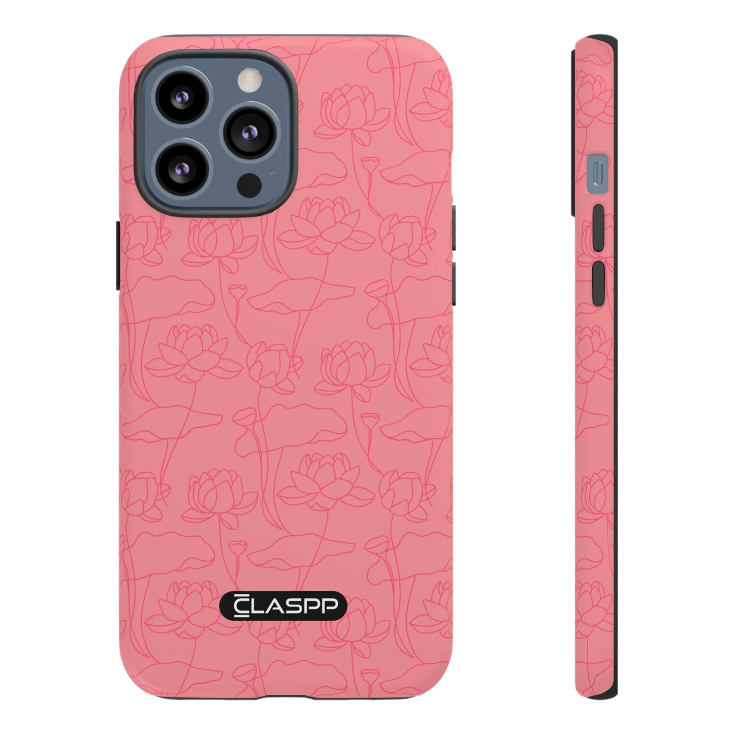 Festive Pink | Christmas | Hardshell Dual Layer Phone Case