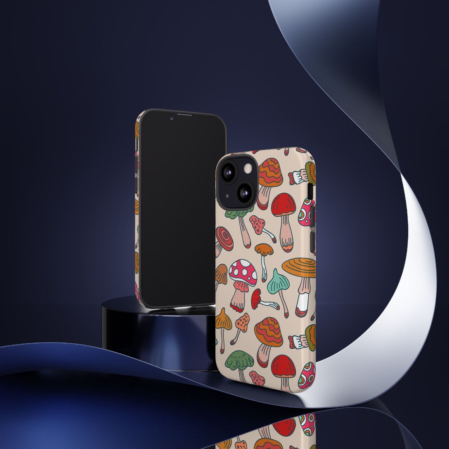 Phone Case - Wild Mushroom Design, Tough Cases for Extra Protection