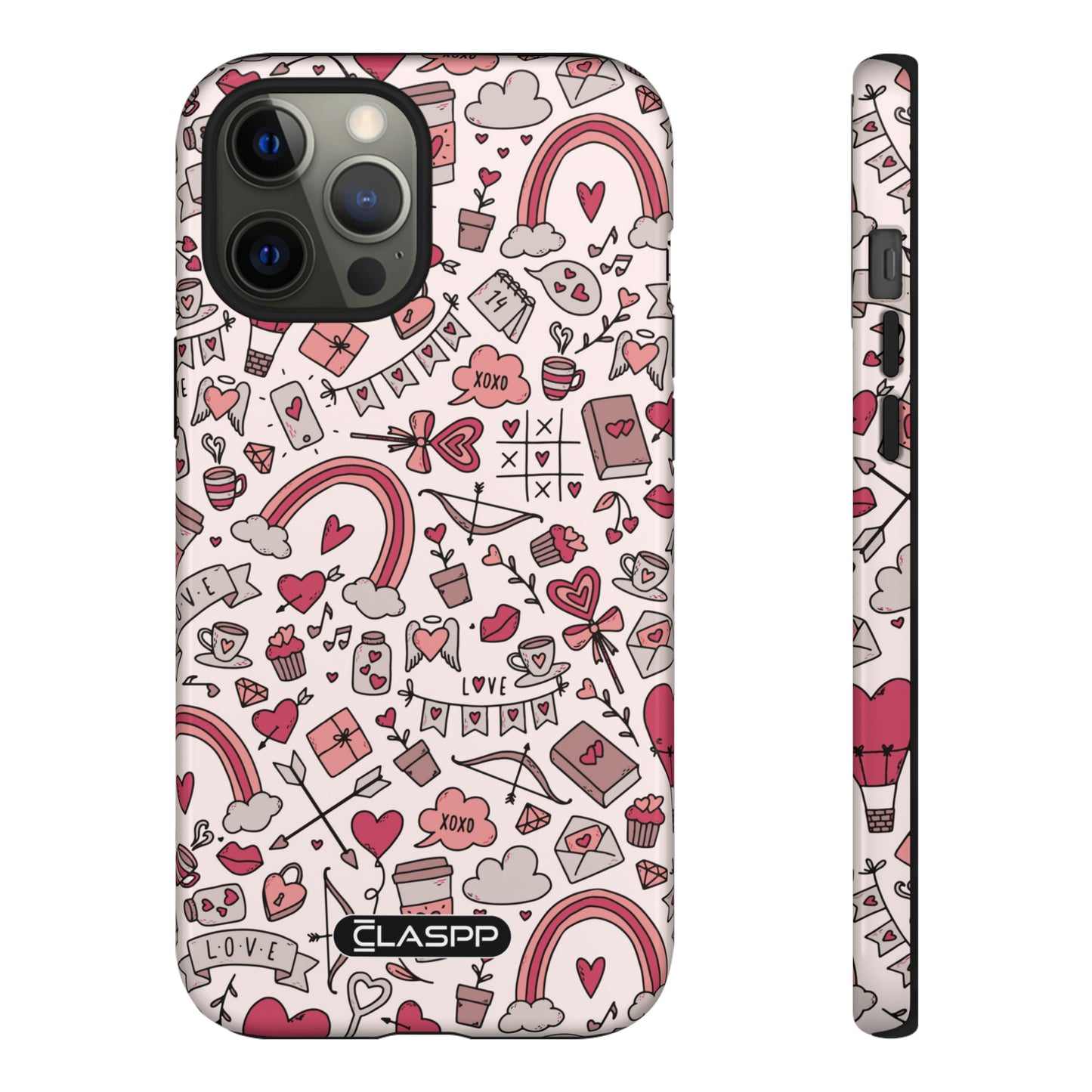 Trendy Treat Tokens | Valentine's Day | Hardshell Dual Layer Phone Case