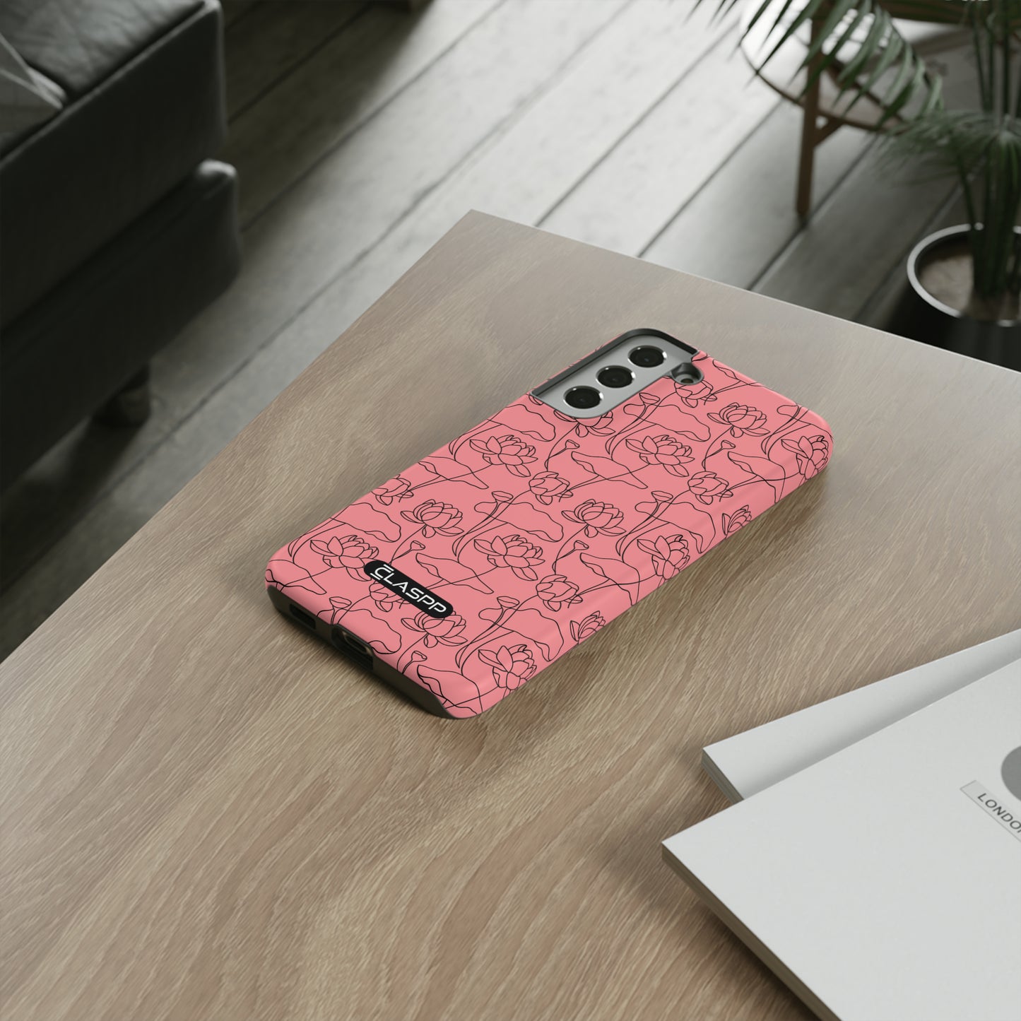 Persian Pink Rose | Hardshell Dual Layer Phone Case