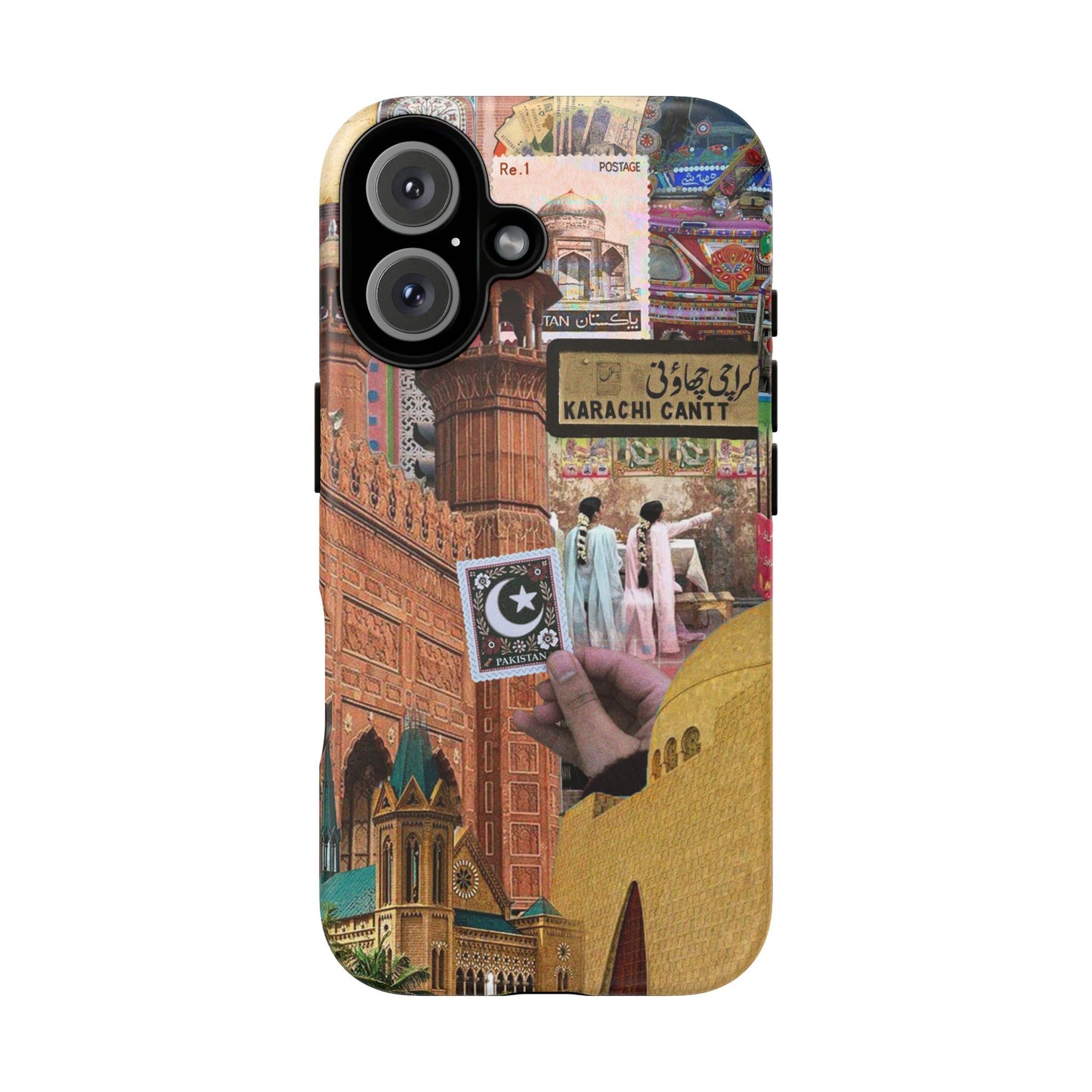 Postcard from Karachi – The City of Lights Phone Case